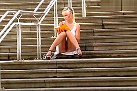 Upskirt (fake) no panty in public, full Nudist xxx video (Aug 2, 2019)