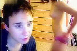 Dude watches his american brunette stickam gf masturbating with a vibrator on her bed, free Webcam xxx video (Jan 14, 2016)