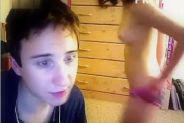 Dude watches his american brunette stickam gf masturbating with a vibrator on her bed, free Brunette xxx video (Jan 14, 2016)