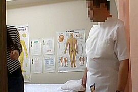 Pretty girl moaning while visiting japanese massage