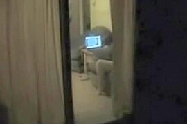 Window spy cam (fake) shoots girl masturbating before comp, full Window porn video (Feb 17, 2014)